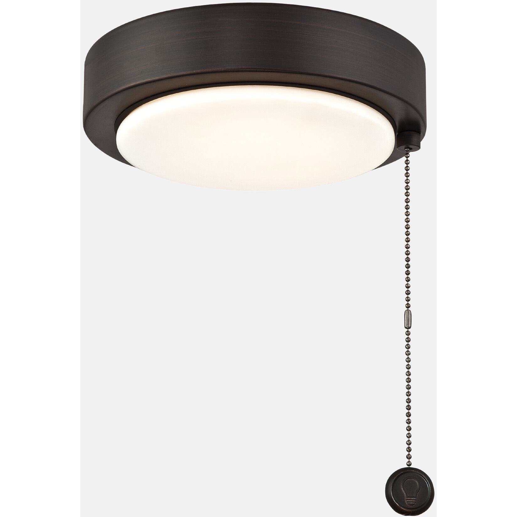 Lights 1 Light Dark Bronze Fan Light Kit