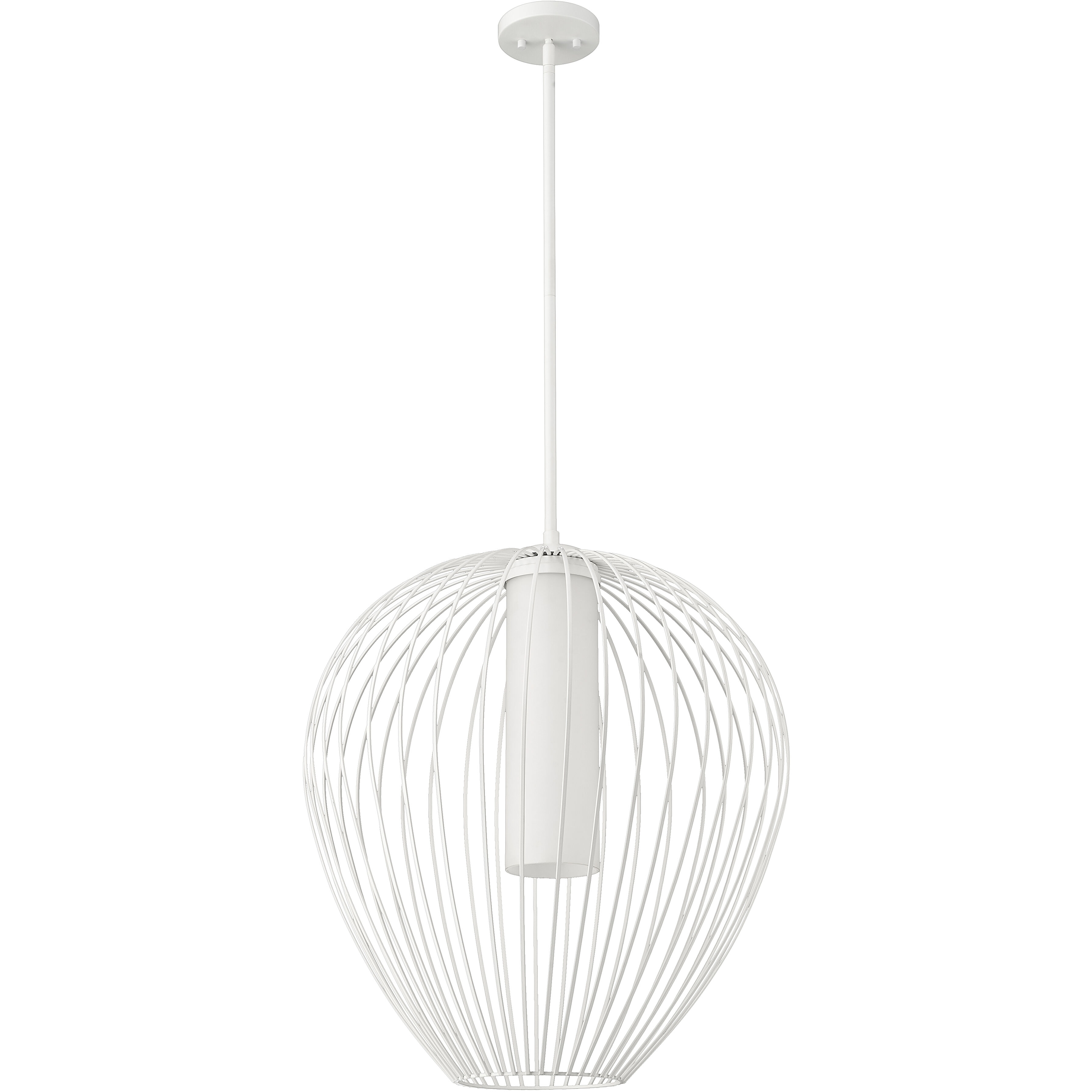 Savanti Pendant Ceiling Light in Tundra White
