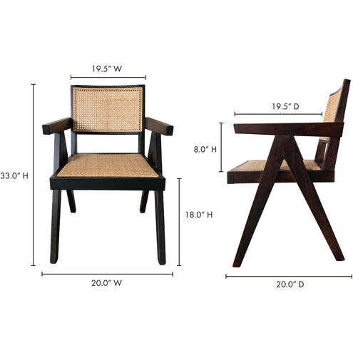 Takashi Black Chair, Set of 2