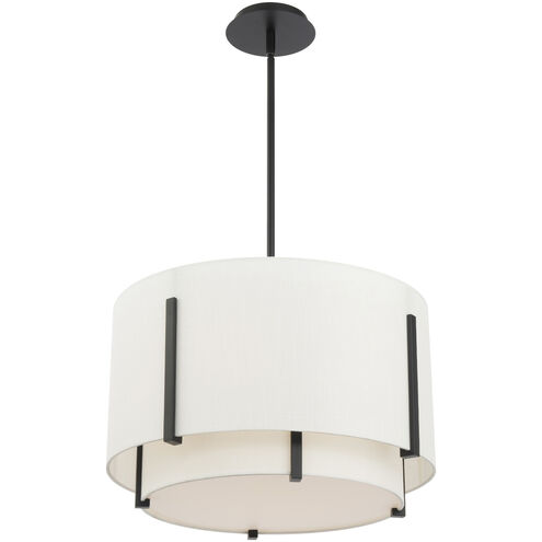Strum LED 19.63 inch Black Pendant Ceiling Light, dweLED