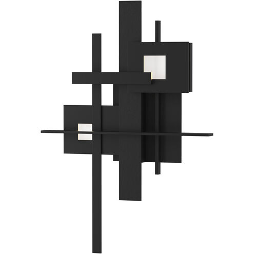 Planar LED 19 inch Black ADA Sconce Wall Light
