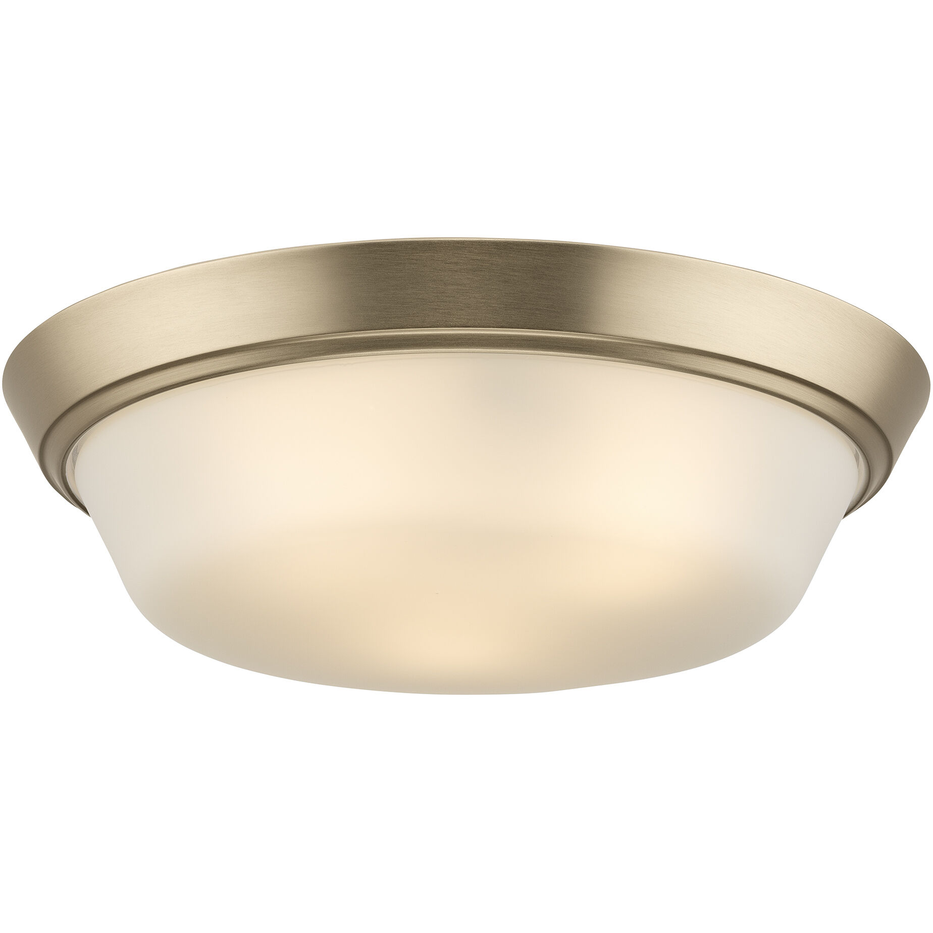 Edessa 3 Light 16 inch Champagne Bronze Flush Mount Ceiling Light