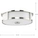 Gilliam LED 16.12 inch Brushed Nickel Flush Mount Ceiling Light