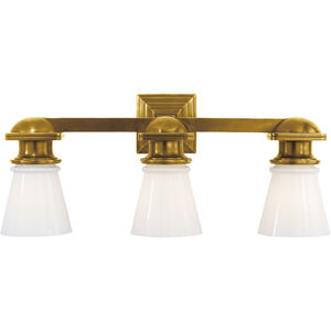 Chapman & Myers Ny Subway 3 Light 22.75 inch Bathroom Vanity Light