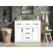 Alden 42 X 35 inch White Bathroom Vanity Cabinet