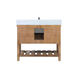 Clement 42 X 22 X 34 inch Driftwood Bathroom Vanity Cabinet