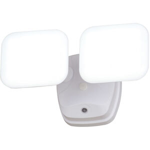 Theta LED 5.25 inch White Outdoor Security