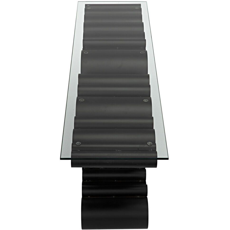 Paradox 60 X 16 inch Matte Black Console