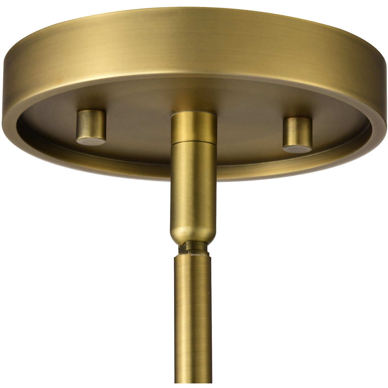 Valentine 40 inch Vintage Brass Chandelier Ceiling Light