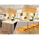 Caviana 5 Light 48 inch Signature Brass Pendant Ceiling Light