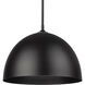 Yep Zoey Pendant Ceiling Light in Matte Black, Large