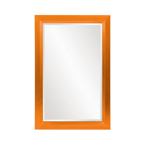 Avery 42 X 28 inch Glossy Orange Wall Mirror