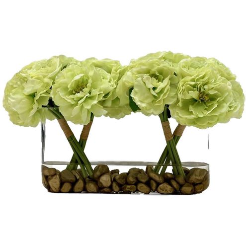 Green Apple Roses Botanical/Floral