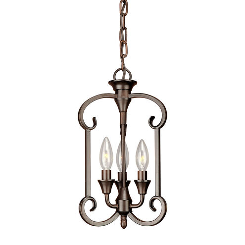 Signature 3 Light 9.00 inch Foyer Pendant