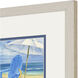 Dog Beach Day Duo Multi and Blue and Green and Yellow Framed Art, Propac