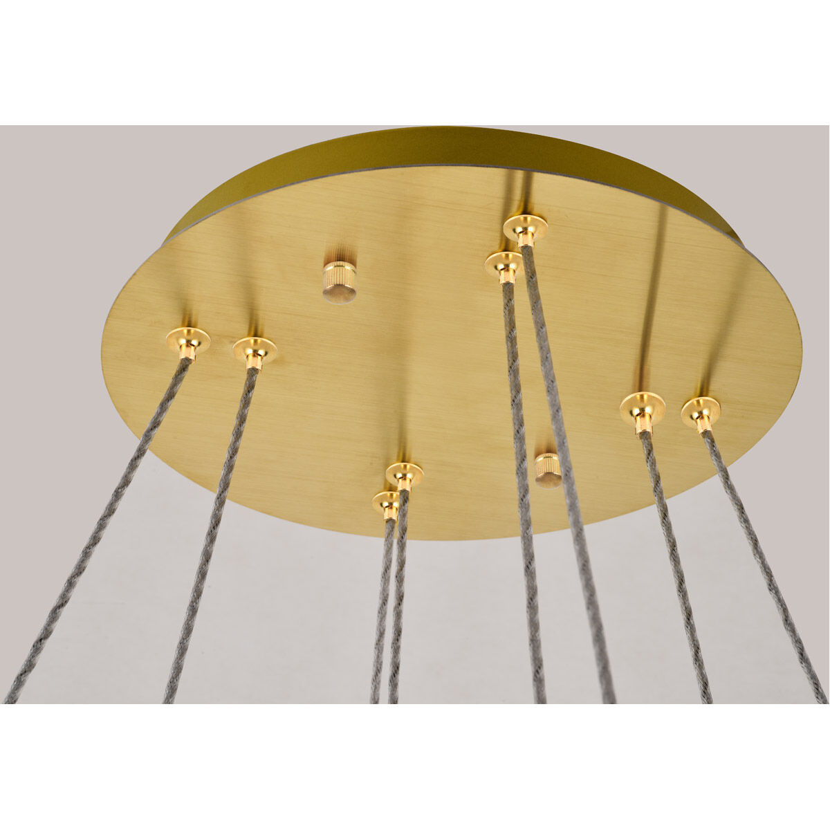 Monroe LED 32 inch Gold Pendant Ceiling Light