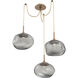 Nova 3 Light 19.00 inch Pendant