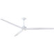 Spitfire LED Matte White Fan Light