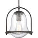 Connection 1 Light 8 inch Oil Rubbed Bronze Mini Pendant Ceiling Light