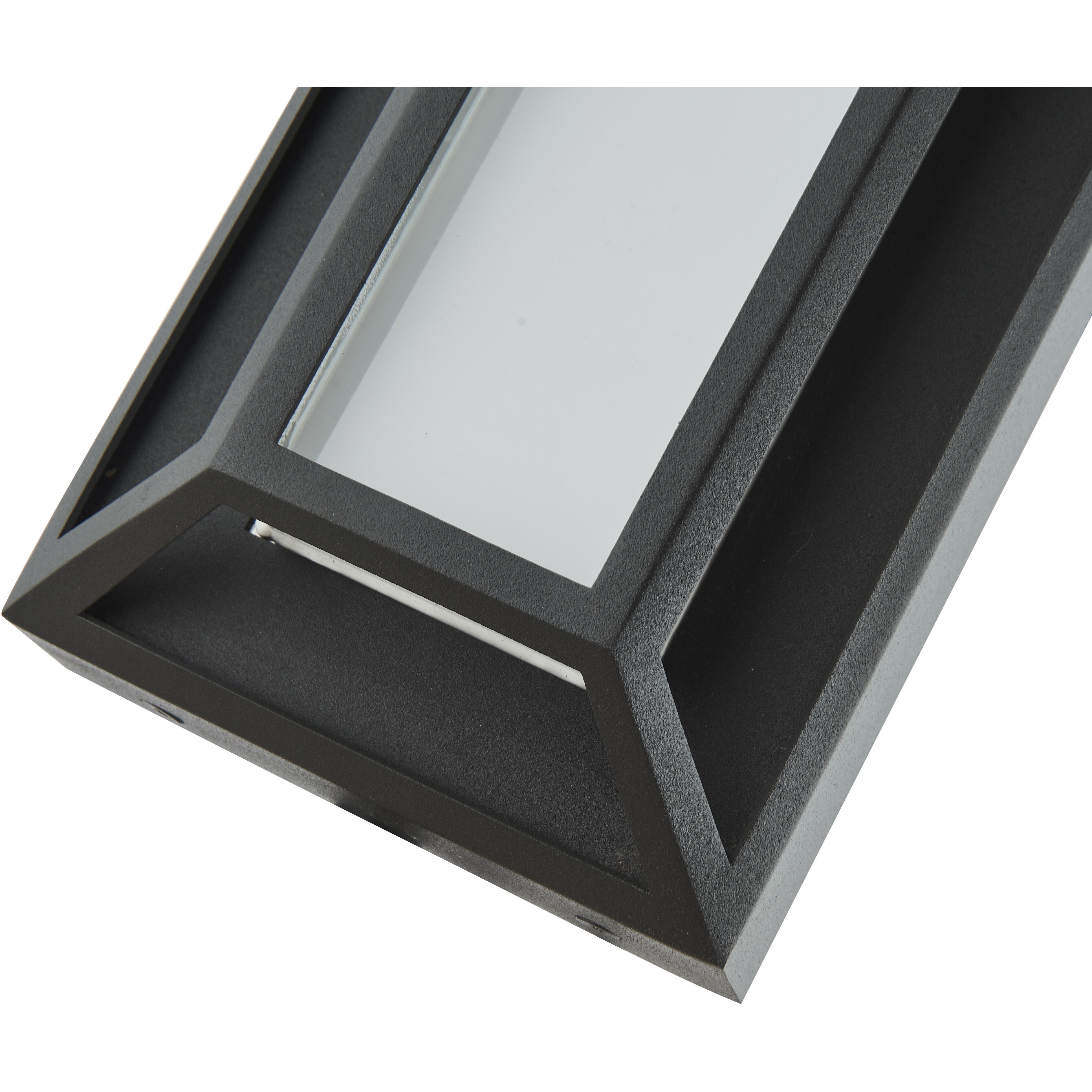 Cell LED 18 inch Matte Black Outdoor Wall Light