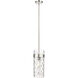 Fontaine 1 Light 5.5 inch Polished Nickel Pendant Ceiling Light