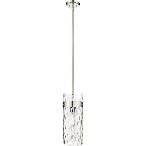 Fontaine 1 Light 6.5 inch Polished Nickel Pendant Ceiling Light