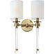 Lucent 2 Light 13.75 inch Wall Sconce