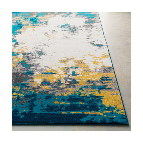 Montgomery 91 X 63 inch Deep Teal Rug, Rectangle