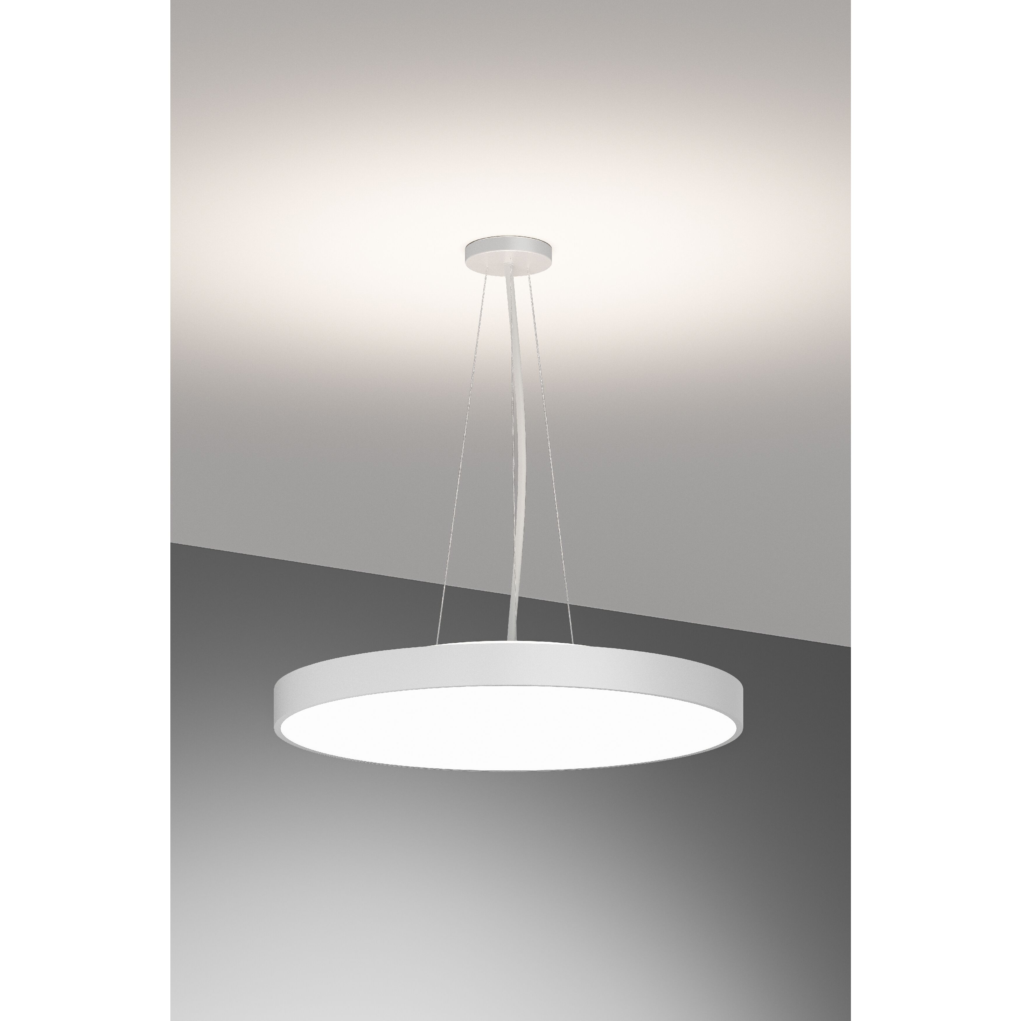 Rhythm LED 24 inch White Pendant Ceiling Light