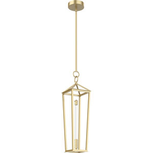 Delphine LED 6.25 inch Natural Brass Pendant Ceiling Light