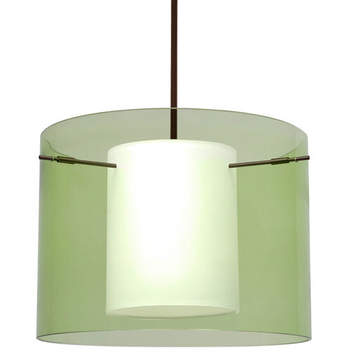 Pahu 16 1 Light Bronze Stem Pendant Ceiling Light