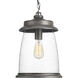Conover 1 Light 11 inch Antique Pewter Outdoor Hanging Lantern