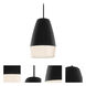 Abu 12 1 Light Black Cord Pendant Ceiling Light