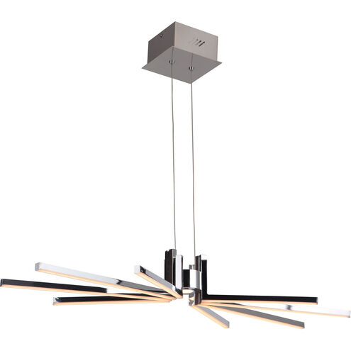 Pinnacle LED 15 inch Chrome Chandelier Ceiling Light