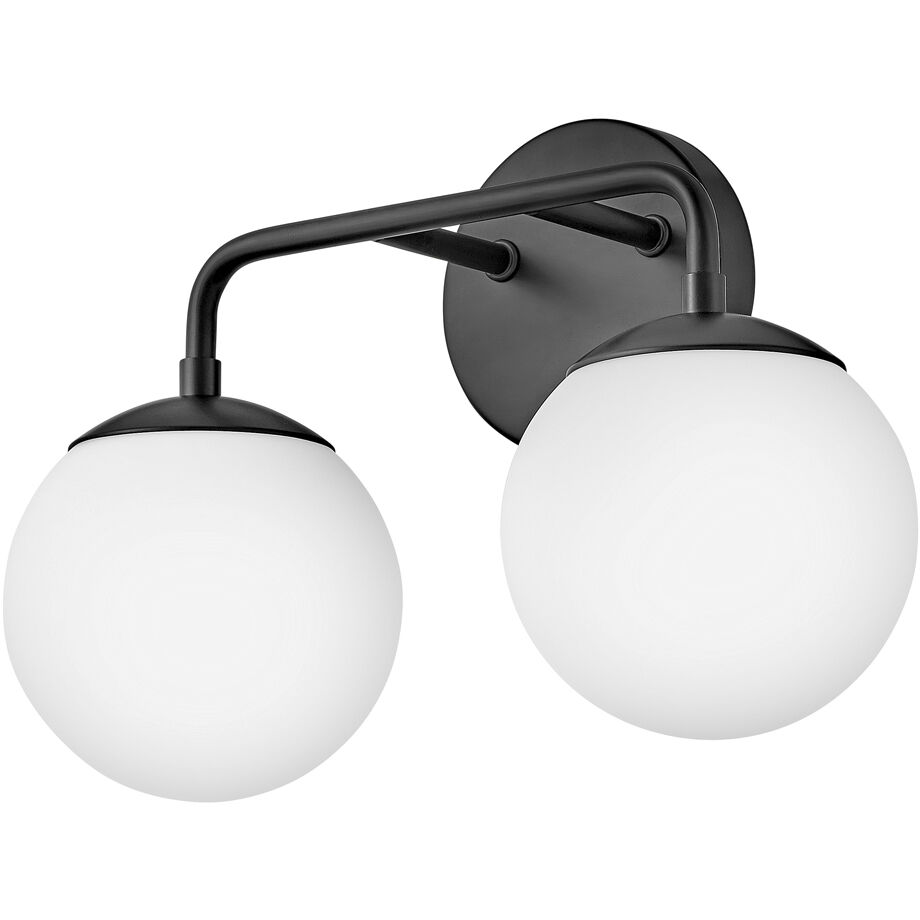 Julep LED 15 inch Black Bath Light Wall Light