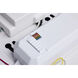 ColorQuick LED 13.39 inch White Flush Mount Ceiling Light