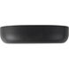 Folio 14.5 inch Brown Vegan Leather Flush Mount Ceiling Light