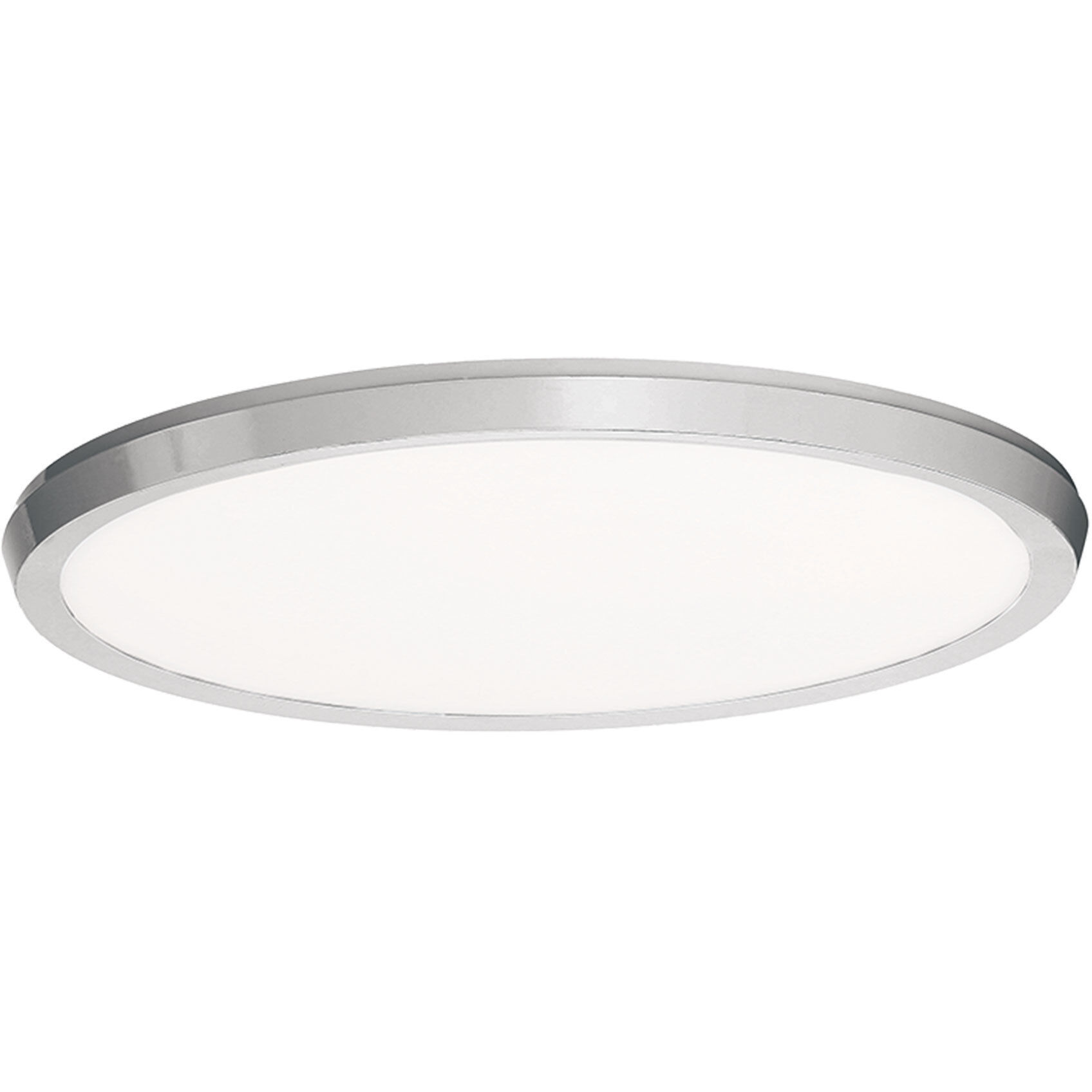 Argo 1 Light 15 inch Brushed Nickel Flush Mount Ceiling Light