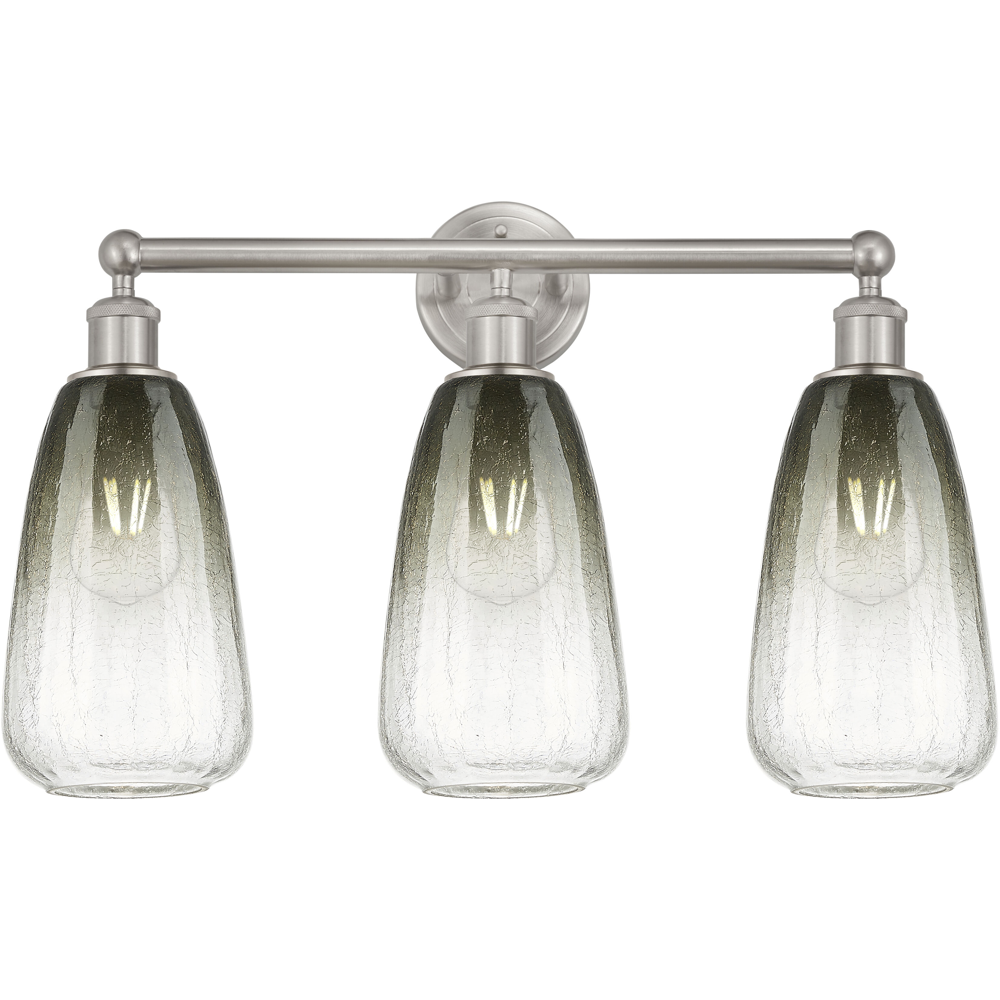 Edison Brookhaven Almond 3 Light 24.00 inch Bathroom Vanity Light