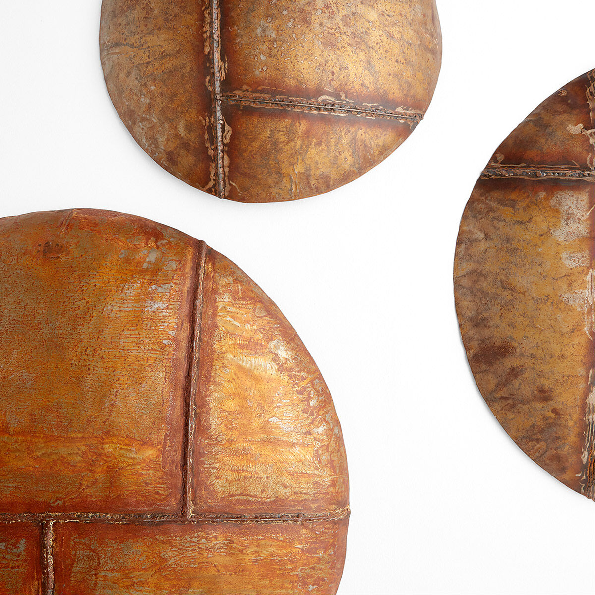 Spur Line Rustic Bronze Wall Art, Small