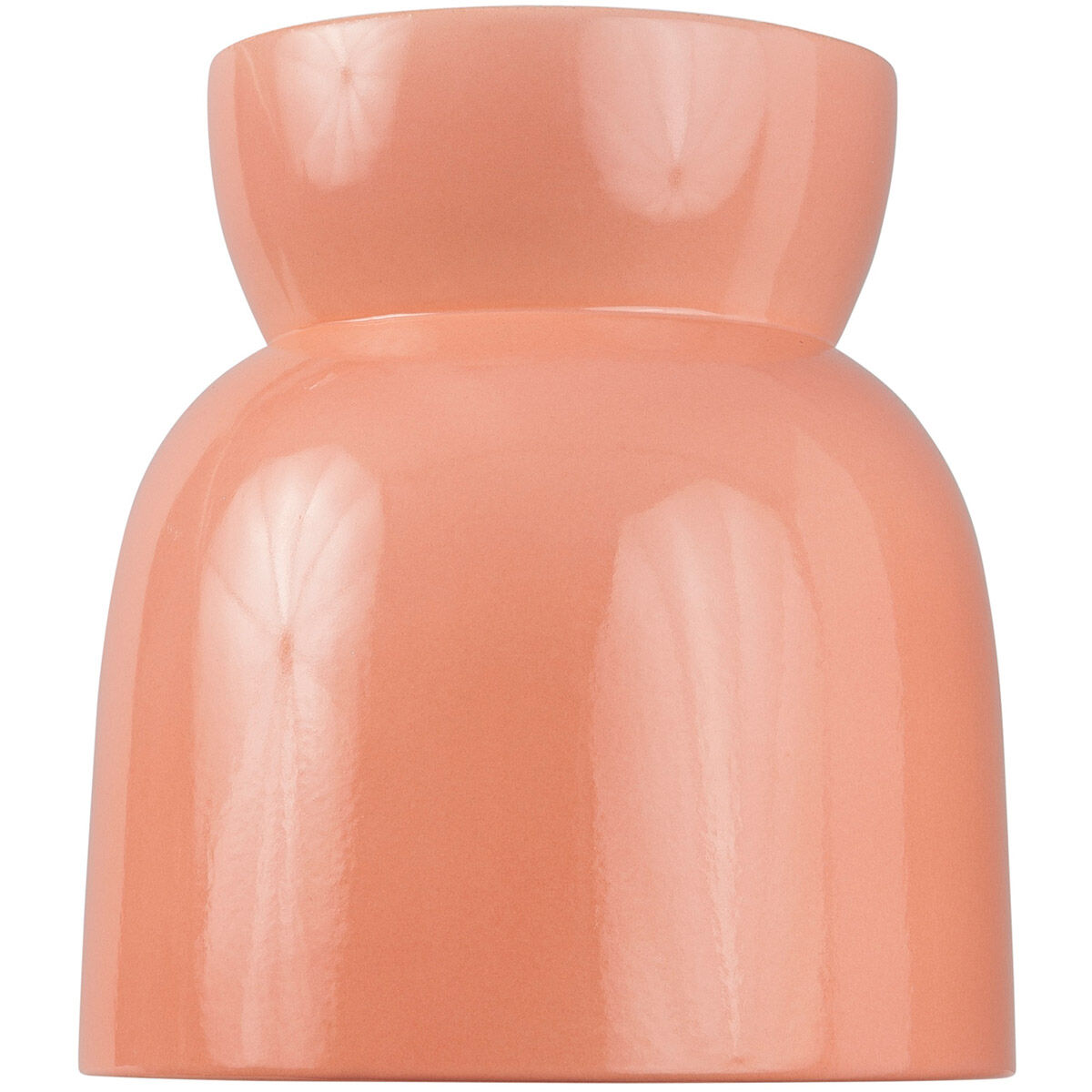 Radiance Collection 1 Light 7.5 inch Gloss Blush Outdoor Flush Mount