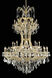 Maria Theresa 36 Light 46 inch Gold Foyer Ceiling Light in Clear, Royal Cut