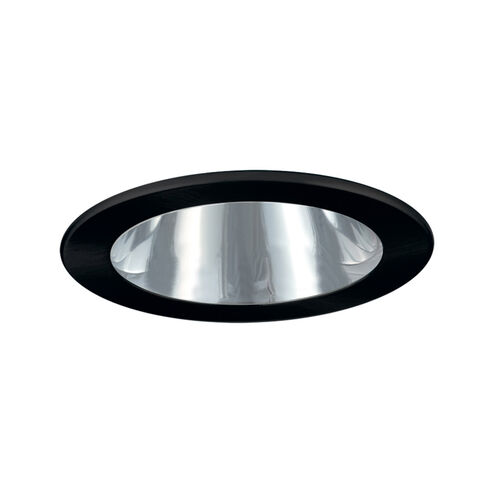 Signature Chrome & Black Recessed Lighting Trim in Chrome/Black