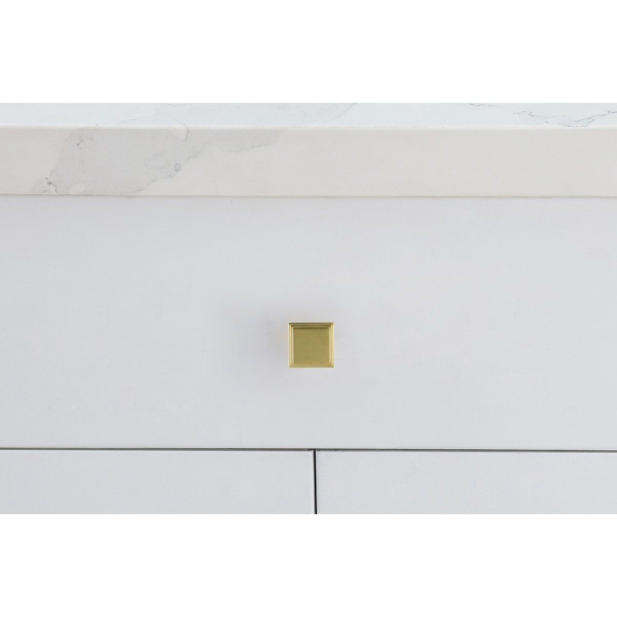 Wilow Brushed Gold Hardware Cabinet Knob, Set of 10