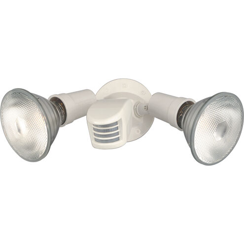 Brentwood 2 Light 5 inch White Outdoor Flood Light