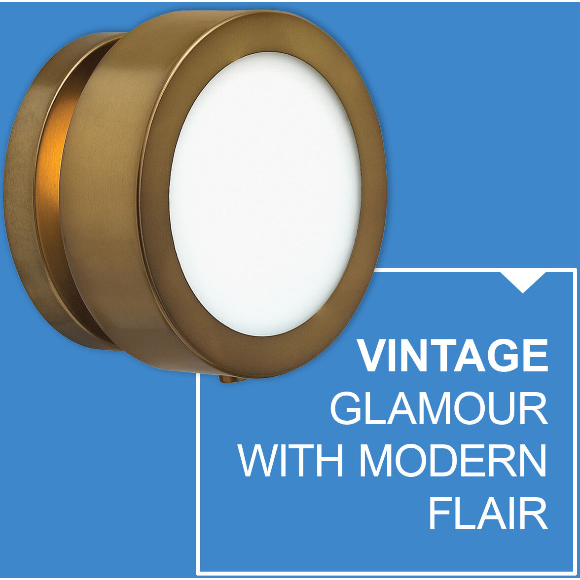 Mercer 1 Light 6.75 inch Heritage Brass ADA Indoor Wall Sconce Wall Light