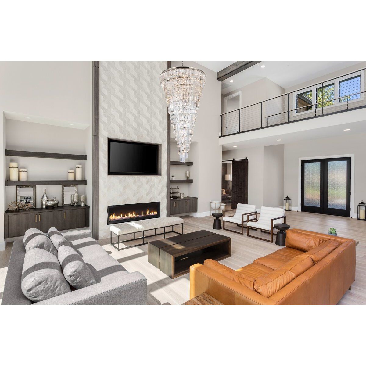 Sydney 58 Light 48 inch Polished Nickel Chandelier Ceiling Light