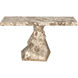 Tilden 42 X 18 inch White Marble Console