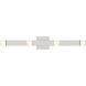 Drew & Jonathan Scott Brander LED 30.38 inch Chrome Vanity Light Wall Light
