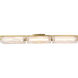 Mingle 3 Light 38 inch Satin Brass Bath Vanity Light Wall Light